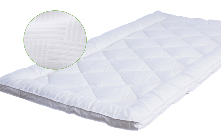 交叉条纹印花席梦思床垫