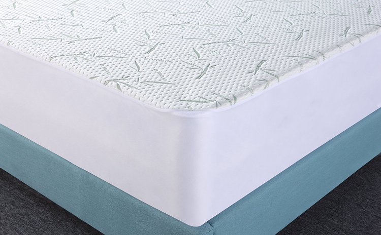 竹纤维提花床笠