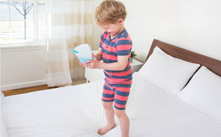 针织布基础款床笠